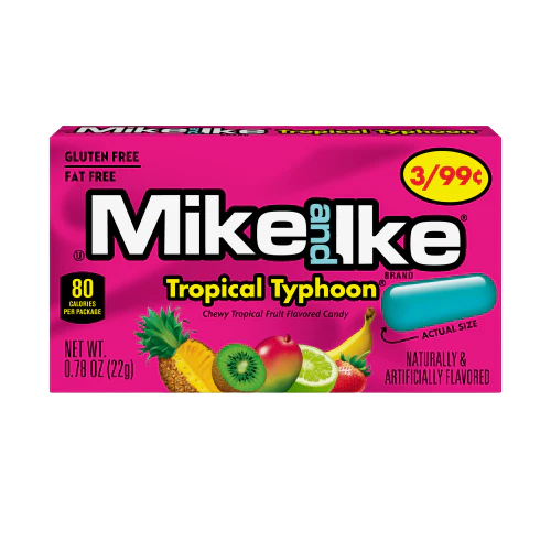 Mike & Ike Tropical Typhoon Small Box