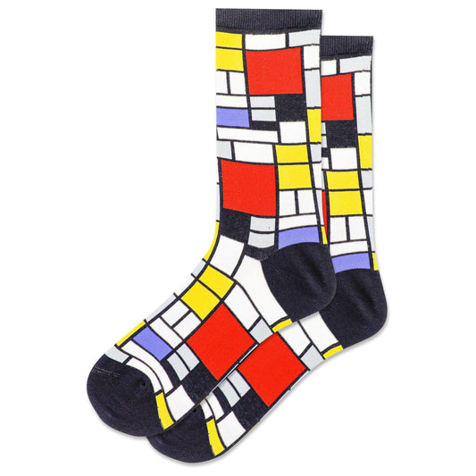 Hot Sox Men's 10-13 Geometric Shapes