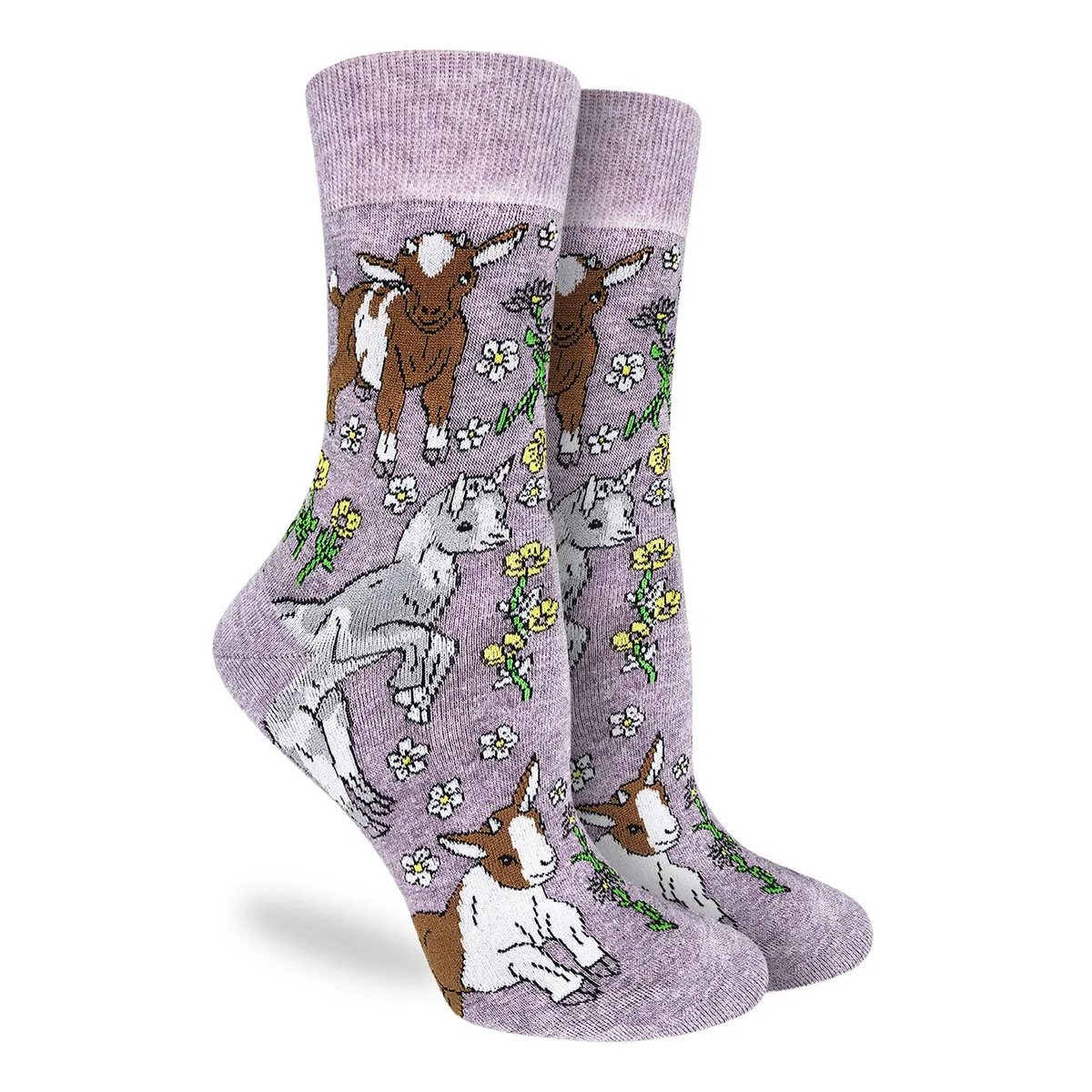 GLS Crew 5-9 Socks Baby Goats