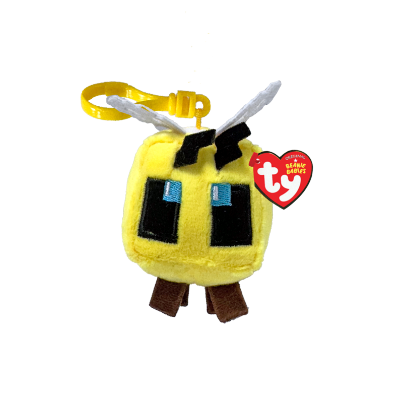 TY Floppy Minecraft Bee Clip