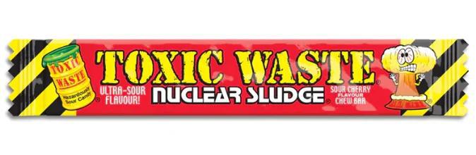 Toxic Waste Chewy Bar Sour Cherry