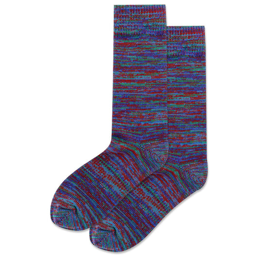 Hot Sox Men's 10-13 Fuzzy Boot Sock