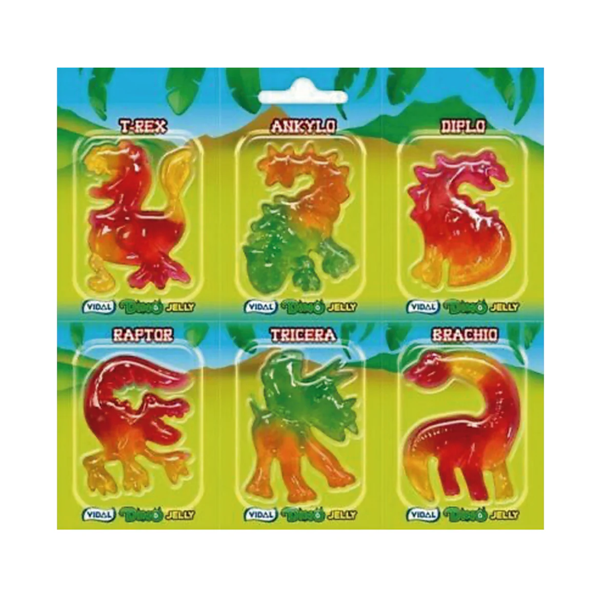 Vidal Gummi Dino 6 pack