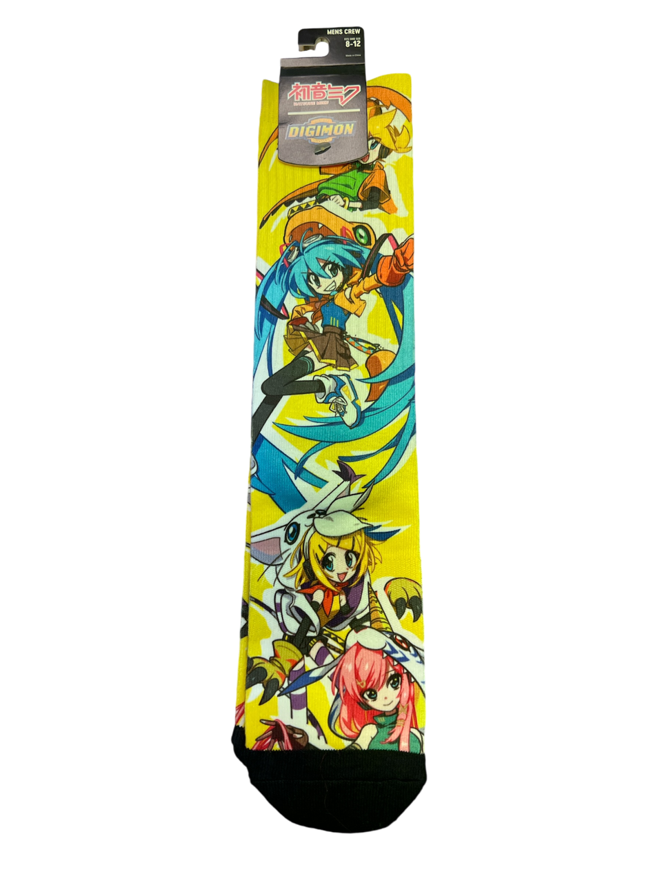 Socks Digimon x Hatsune Miku Sameyama Jiro Size 8-12