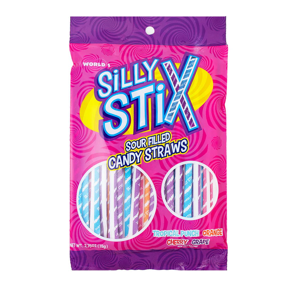 Silly Stix (Pixy Stix) Peg Bag