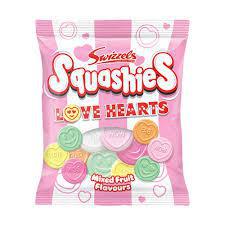 Swizzels Squashies Love Hearts Gummies 120g UK