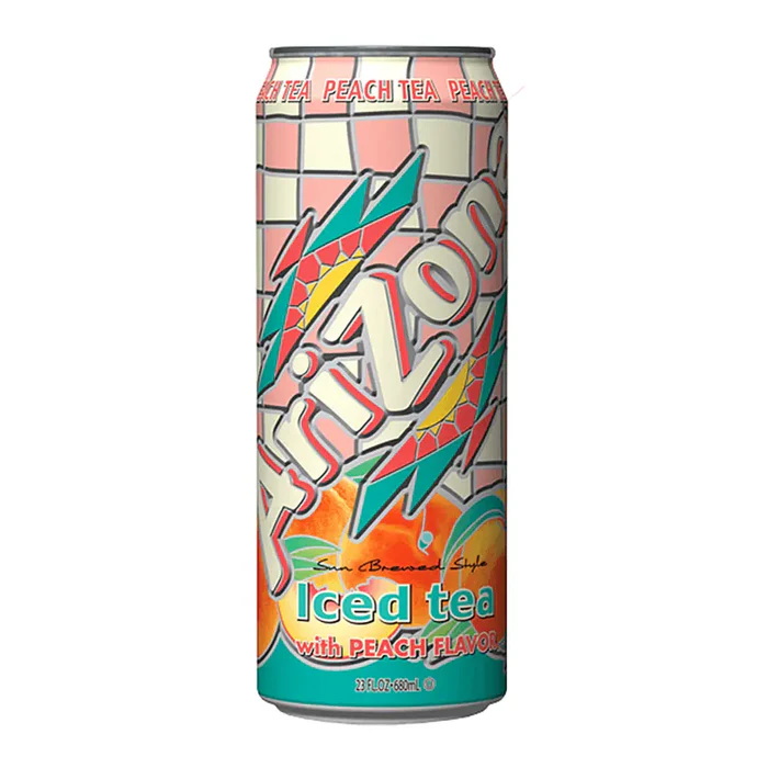 Arizona Peach Iced Tea Can