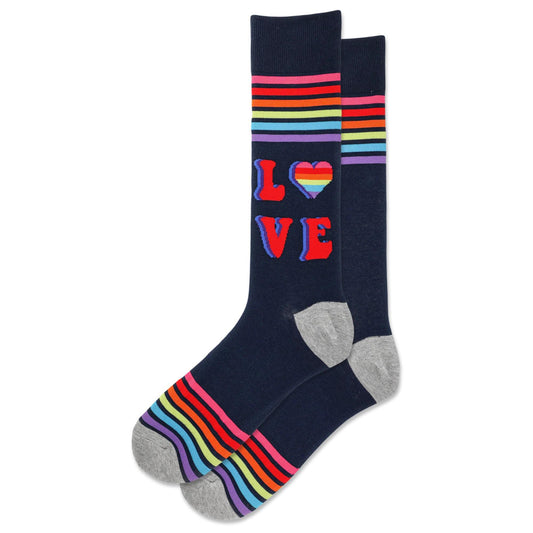 Hot Sox Men's 10-13 Love Is Love