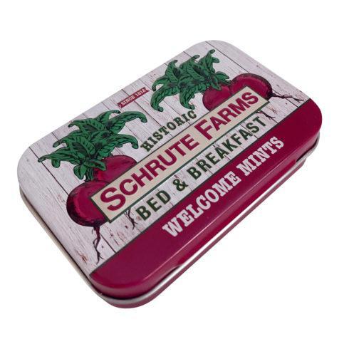 Boston America Schrute Farms The Office Tin Mints