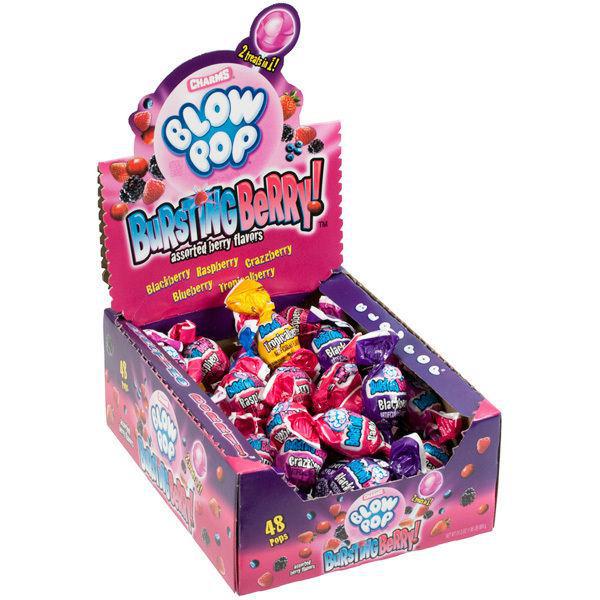 CHARMS BLOW POP BURSTING BERRY