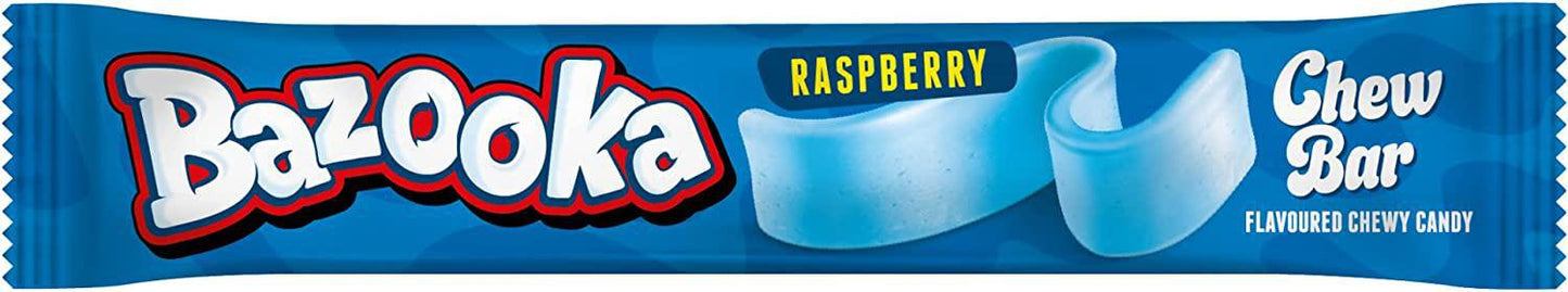 BAZOOKA CHEW BAR BLUE RASPBERRY