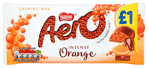 Aero Orange Bar UK 90g