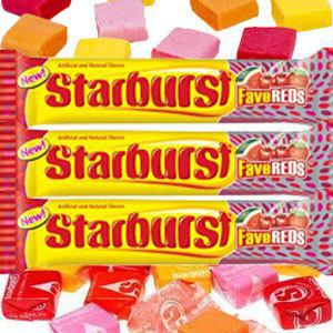STARBURST FAVE REDS