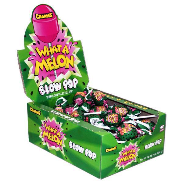 CHARMS BLOW POP WHAT A MELON