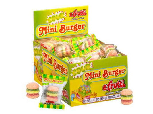 EFRUTTI GUMMI SOUR BURGER