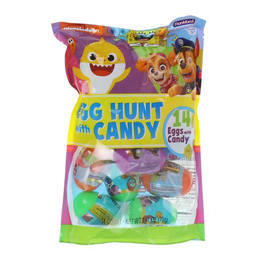 Nickelodeon Plastic Egg Hunt Bag