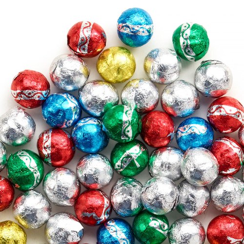 Milk Chocolate Foil Balls 200g