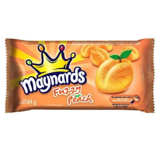 Maynards Fuzzy Peaches 64g Cdn