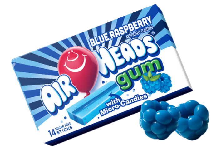 AIRHEADS GUM Blue Raspberry