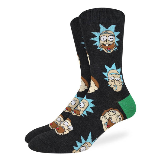 GLS King Size 13-17 Rick & Morty Facial Expressions