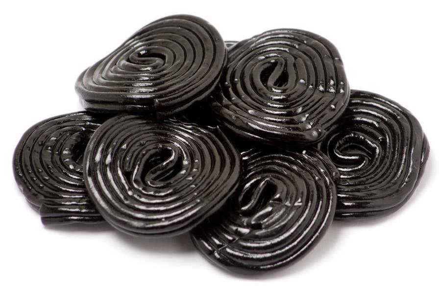 Dutch Licorice Wheels 200g