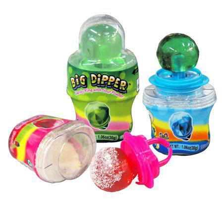 KIDSMANIA BIG DIPPER CANDY RING W/ POWDER