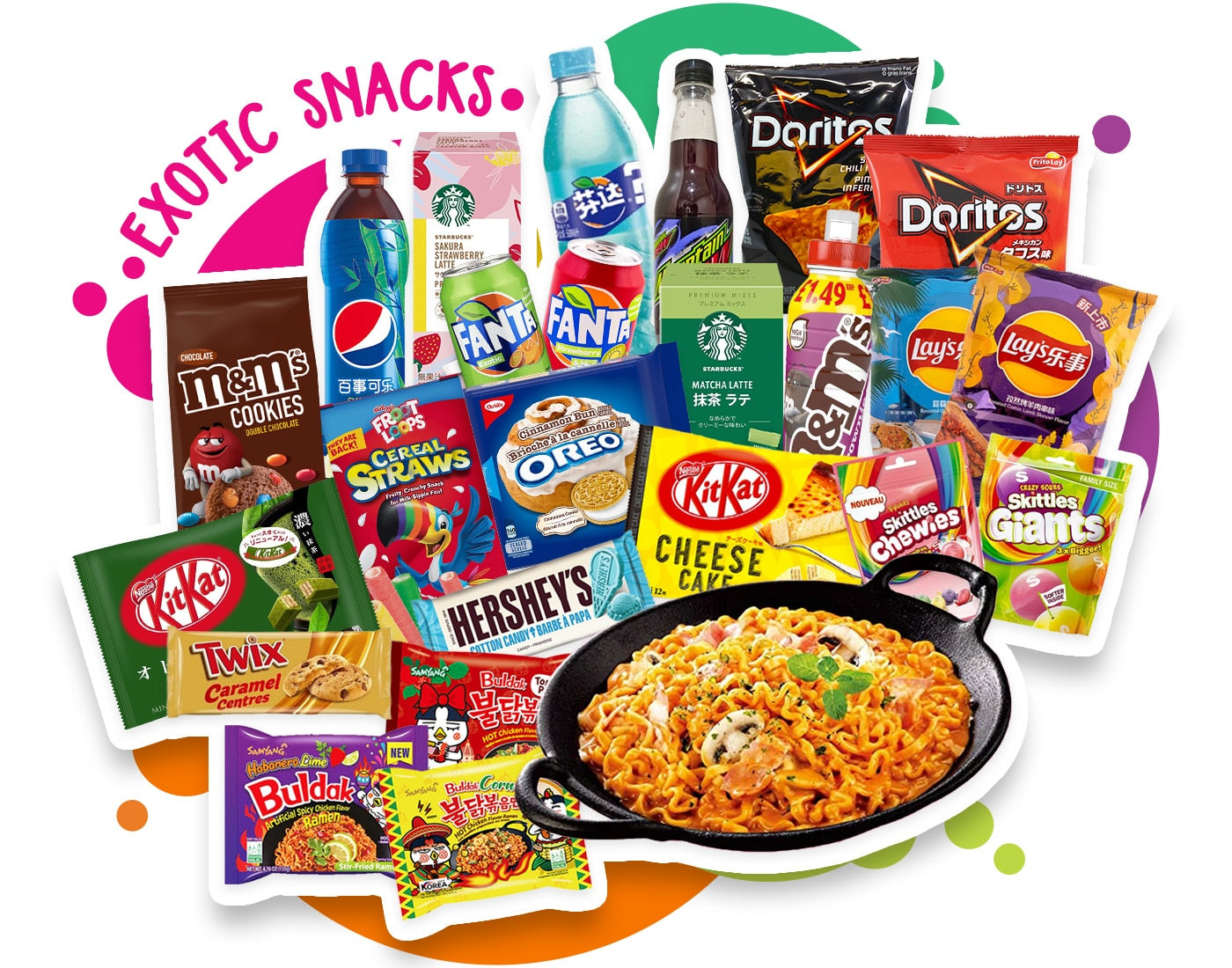 Exotic Candy & Snacks