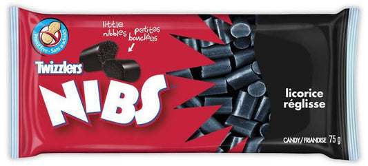 Nibs Black Licorice 75g