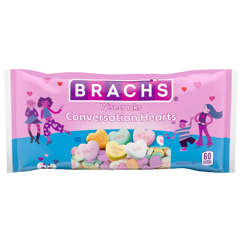 Brach's Wisecracks Conversation Hearts 240g