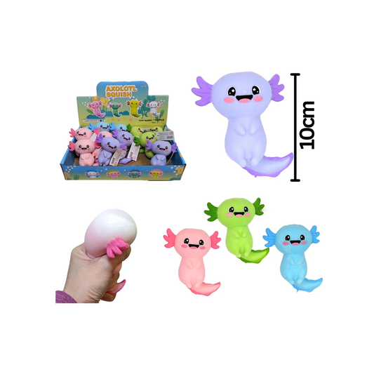 Squish Axolotl Flour Filled