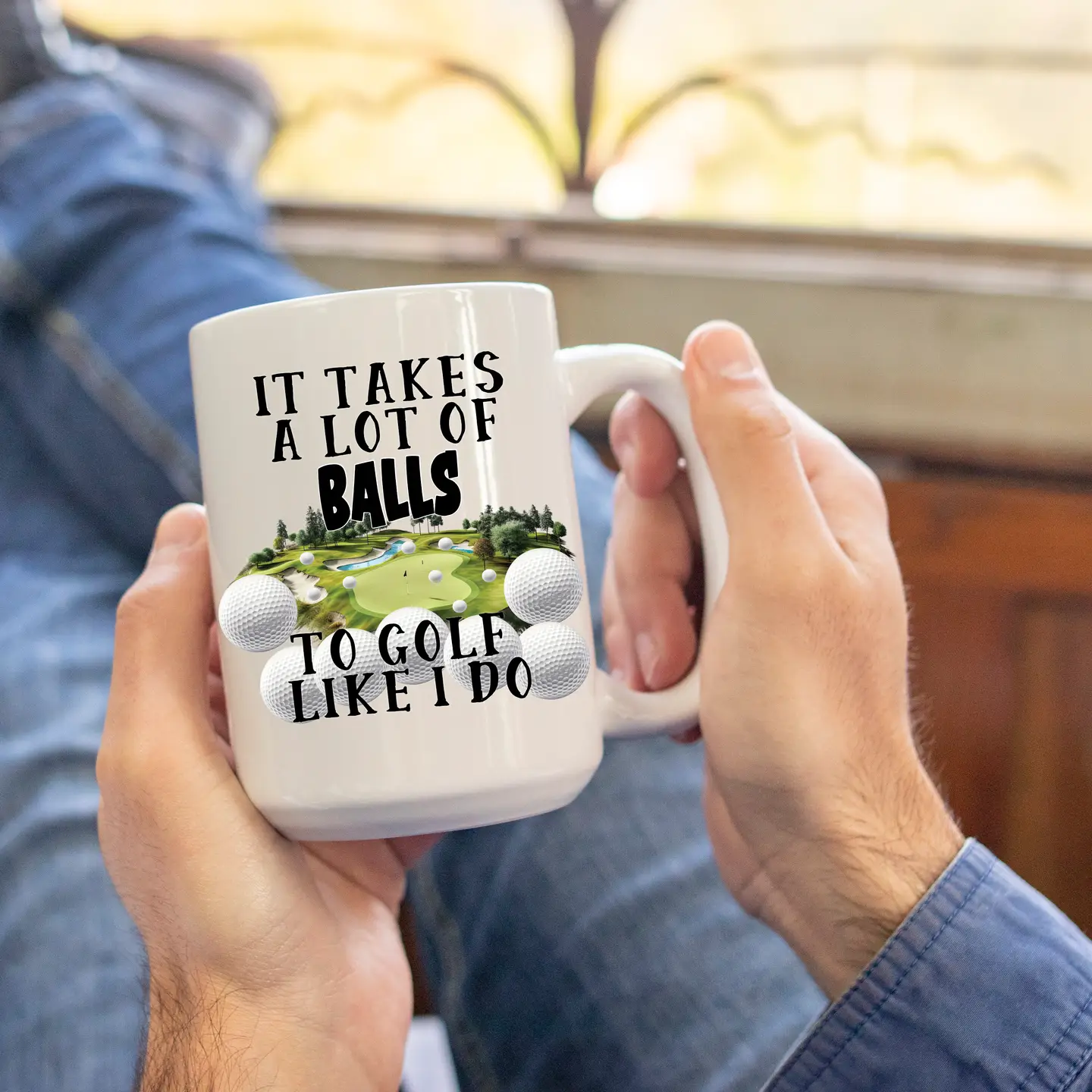 It Takes a lot of Balls 15oz Coffee Mug