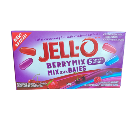 Jell-O Soft N' Chewy Berry Mix TB