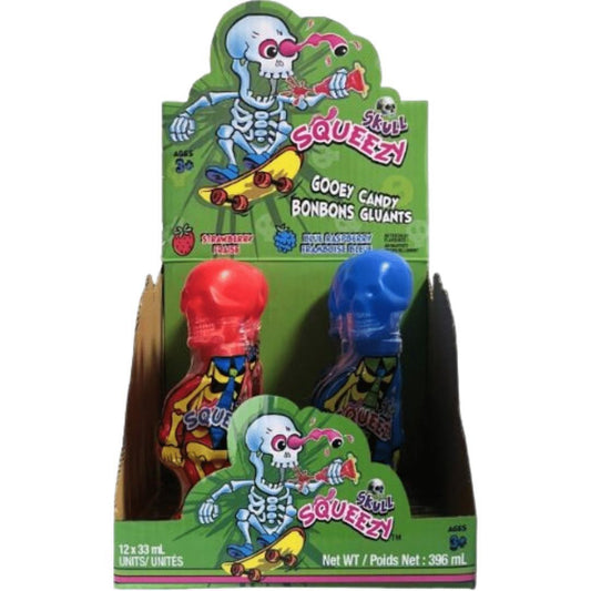 Skull Squeeze Ooze Candy