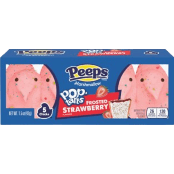 Peeps Strawberry Poptart 5pk