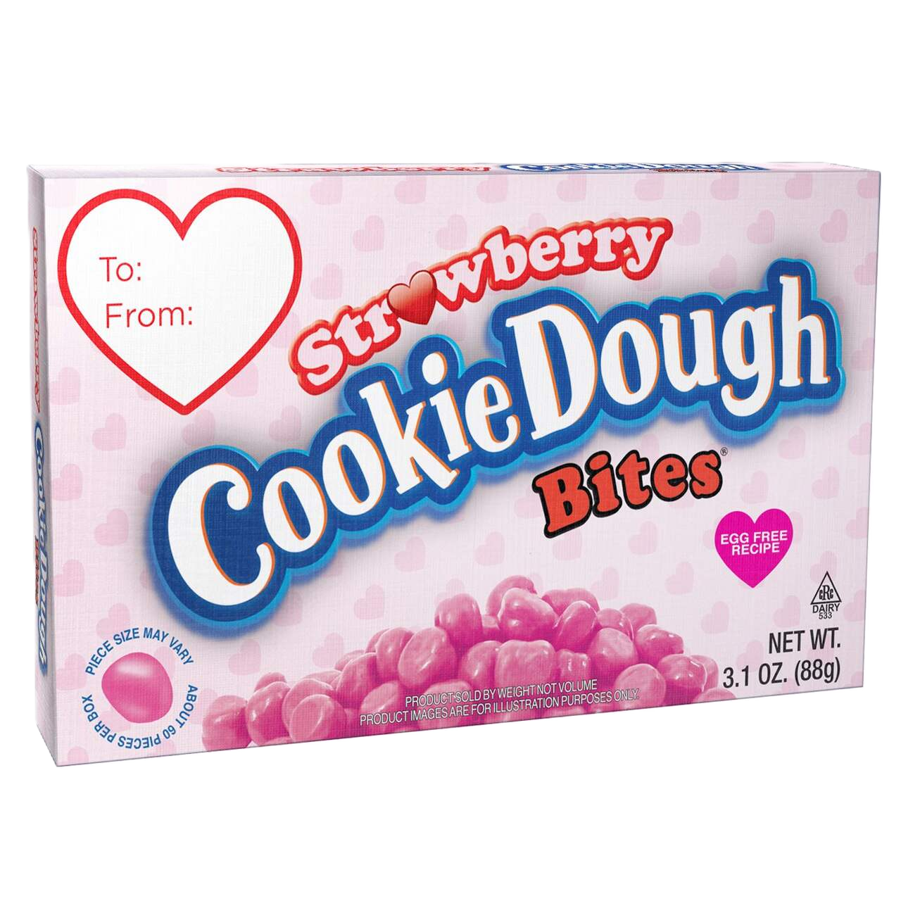 Cookie Dough Bites Strawberry Box
