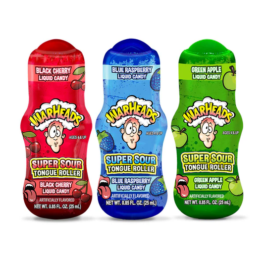 WARHEADS SUPER SOUR TONGUE ROLLER