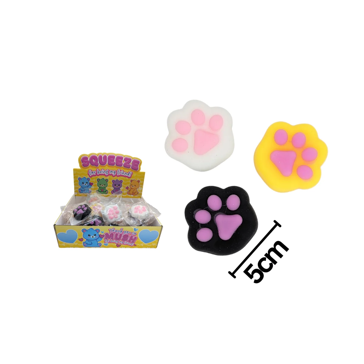 Squeeze Cat Paw