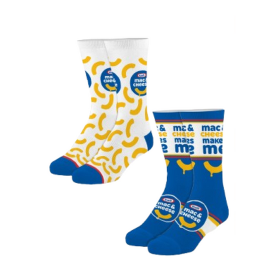 Kraft Mac & Cheese Socks 2 pack