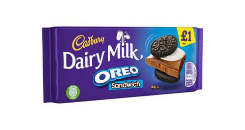 Cadbury Diary Milk Oreo Sandwich UK 96g