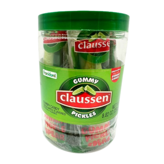 Frankford Holiday Gummy Pickle Spears Jar