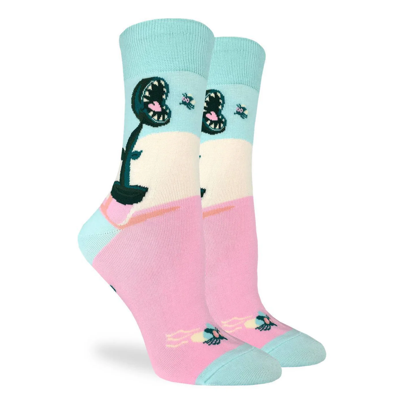 Good Luck Socks Crew 5-9 Venus Fly Trap