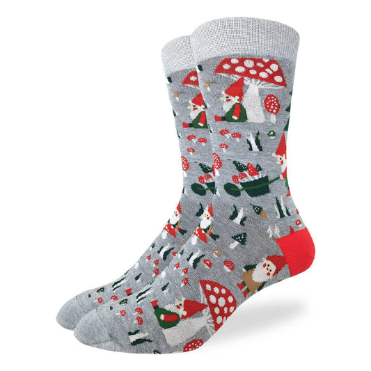 Good Luck Socks Crew 7-12 Gnomes