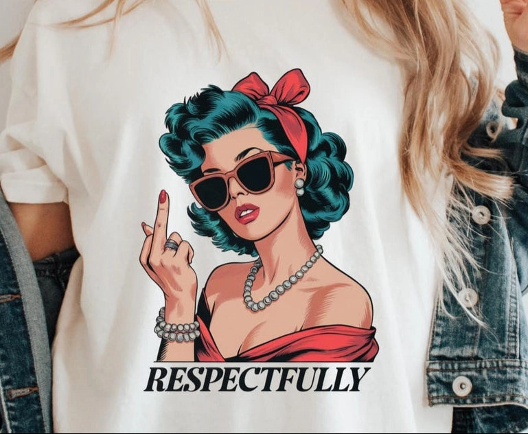 Respectfully Tshirt White