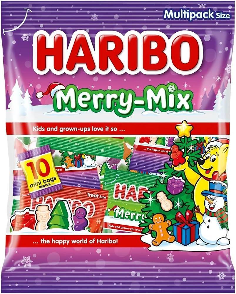 Haribo Merry Mix Mini Multipack Bag