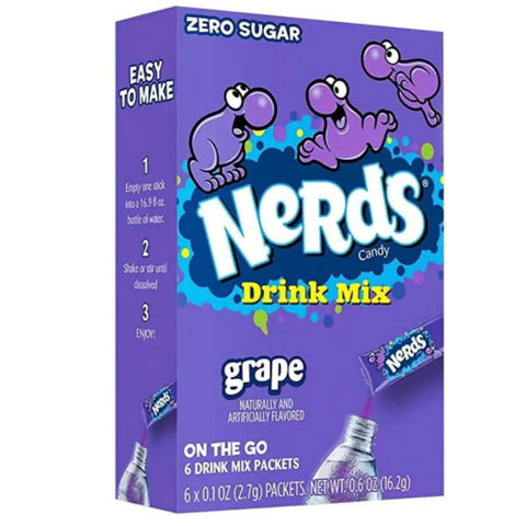 Nerds Singles To Go Drink Mix Grape