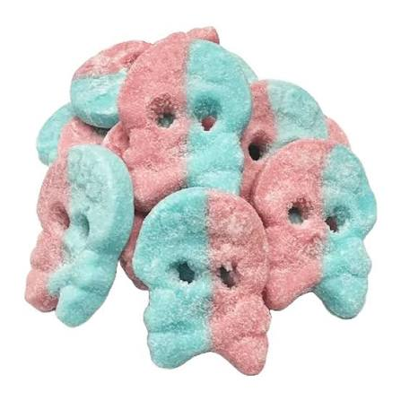Bubs Bubble Gum Skulls 6ct
