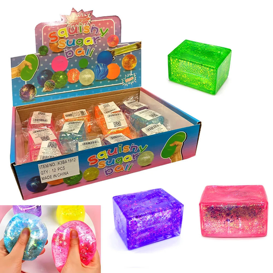 Sugar Squeeze Glitter Cube