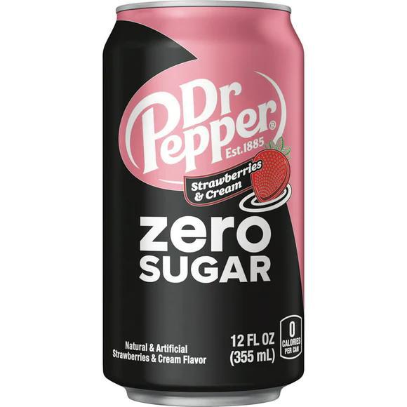 Dr Pepper Strawberries & Cream Zero