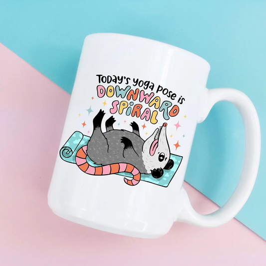 Today's Yoga Pose 15oz Coffee Mug