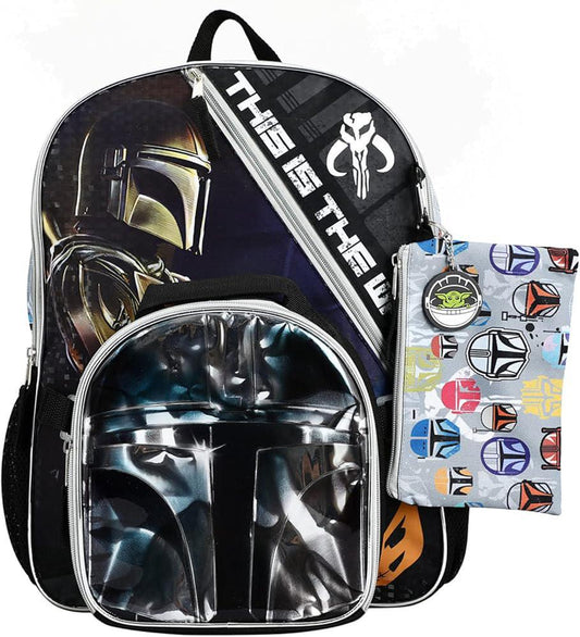 Backpack 5pc Set Mandalorian